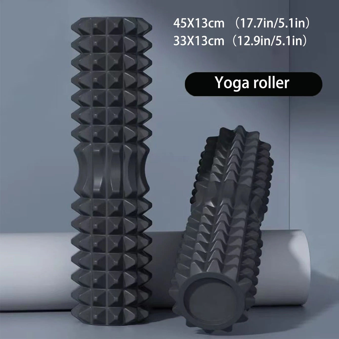 45cm Yoga Foam Roller & Massage Block | Alpha Shamaq