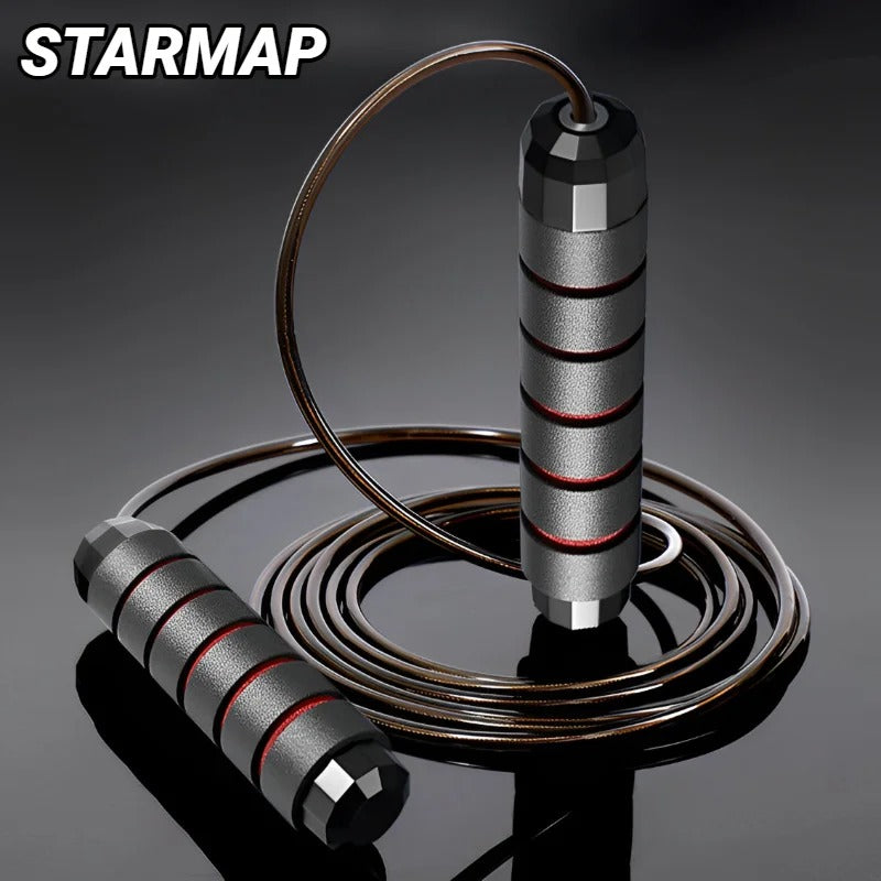The New Jump Rope Steel Wire Skipping Exercise Adjustable Jumping Fitness Workout Training Home Sport Equipment Tangle-Free