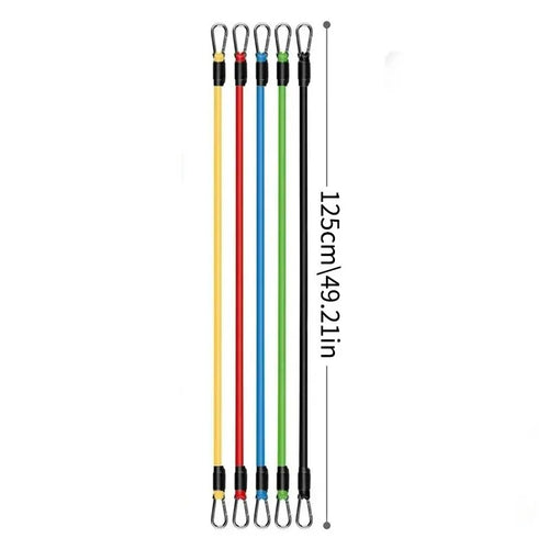 11pcs TPE Resistance Band Set with Door Anchor | Alpha Shamaq