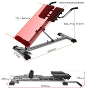 Gym Fitness Roman Bench Press Squat Smith Machine Foldable Goat Chair Dumbbell Stool Waist Abdominal Muscle Training Equipment