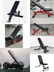 Multi Function Body Building Gym Sit up Adjustable Bench Gym Bench