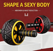 Big Roller For ABS Workout Wheel Exercise Equipment Core Abdominal Home Gym Muscle Device Fitness Men And Women Weight Loss