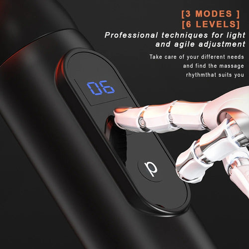 Fascia Massage Gun, 3 Modes 6 Gears | Alpha Shamaq