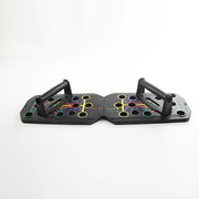 Portable Foldable Push-up Board Set With Handles Multifunctional Fitness Equipment For Chest Abdomen Arms Back Training