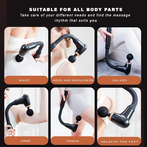 Fascia Massage Gun, 3 Modes 6 Gears | Alpha Shamaq