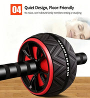 Big Roller For ABS Workout Wheel Exercise Equipment Core Abdominal Home Gym Muscle Device Fitness Men And Women Weight Loss
